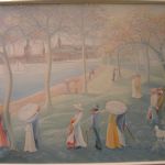 408 2341 OIL PAINTING